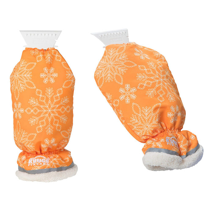 Isskraber med vandtæt handske, refleks og 10 cm blad - Kungs