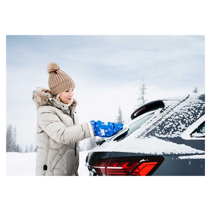 Isskraber med vandtæt handske, refleks og 10 cm blad - Kungs