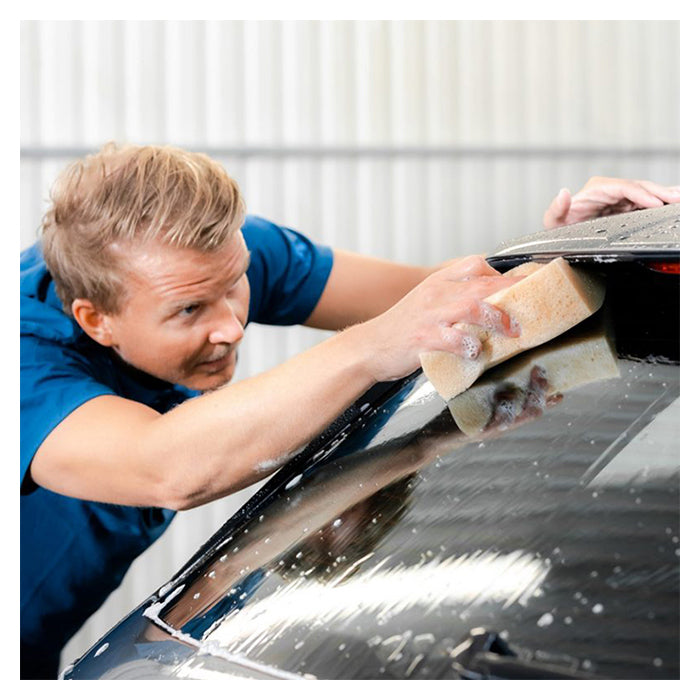 Vaskesvamp til bil 17,5x9x4,5 cm - slidstærk og skånsom rengøring, Kungs