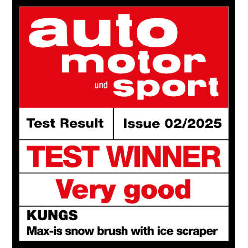 Snekost med isskraber 52 cm - Kungs