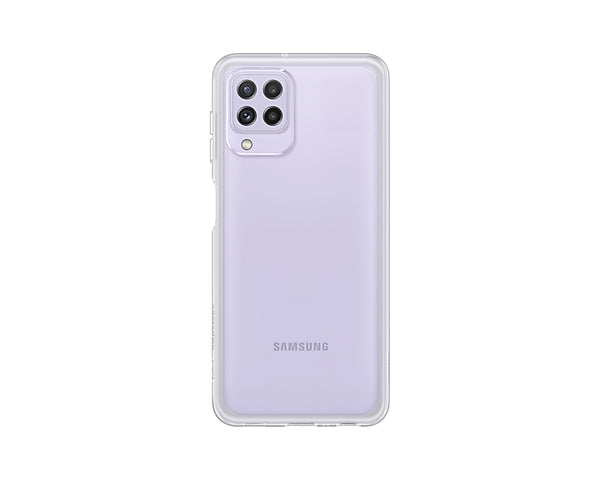 Samsung EF-QA225 Beskyttelsescover Sort Gennemsigtig Samsung Galaxy A22