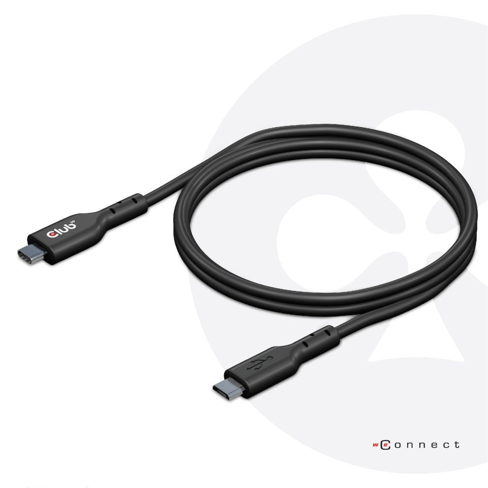 Club 3D CAC-1526 USB 3.2 Gen 1 USB-C kabel 1m Sort