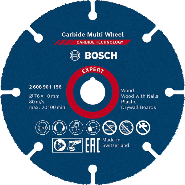Bosch Expert Carbide Multi Wheel Kæreskive Minivinkelkværn