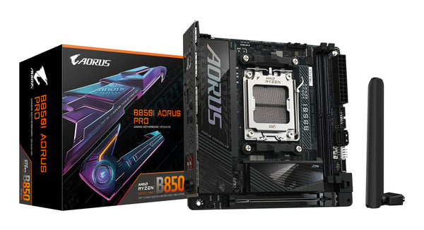 AORUS B850I PRO Mini ITX Socket AM5 AMD B850