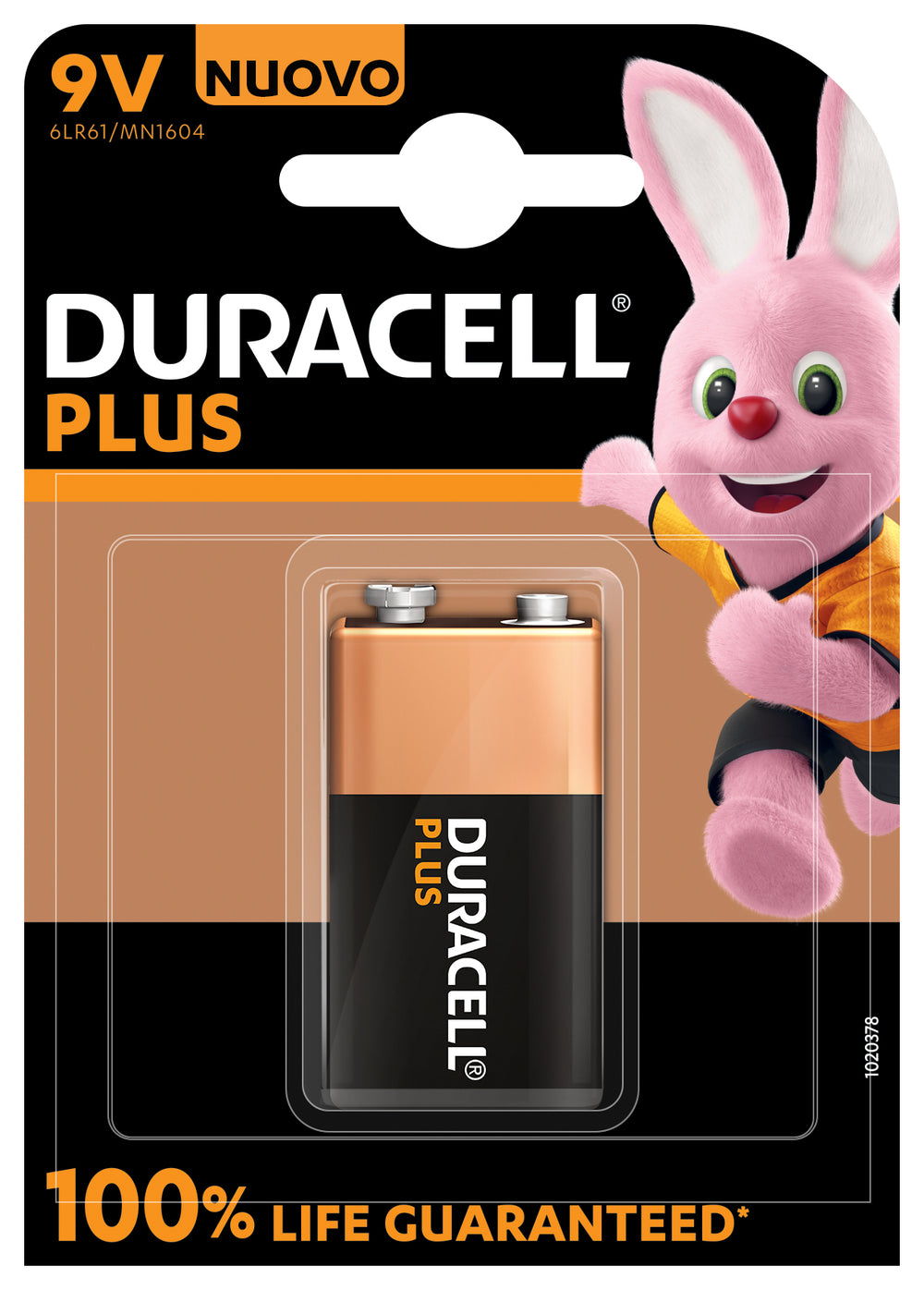 Duracell Power 9V Standardbatterier