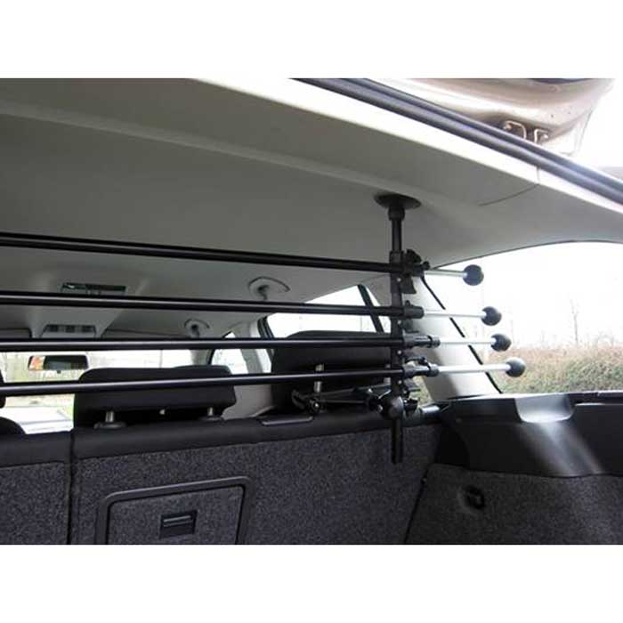 Justerbart hundegitter til bagsæde 40 - 55×83 - 139 cm - Cruz