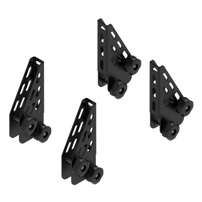 Laststopper 10 cm til 35x35 stålbøjler - sæt 4 stk. - Laststopper Cruz