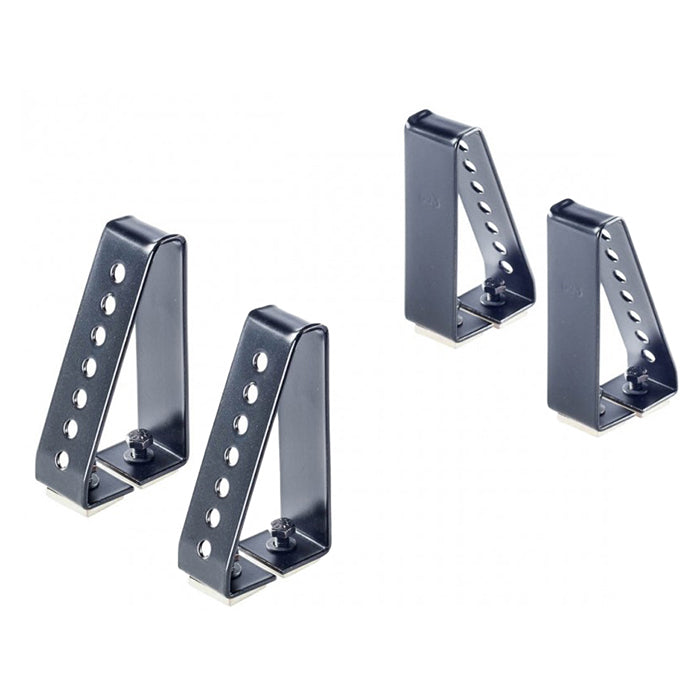 Laststopper 10 cm til alubøjler 4 stk - kompatibel Menabo/Thule, Laststop Cruz