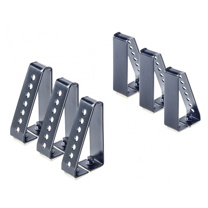 Laststop 10 cm sæt til alubøjler 6 stk - Cruz