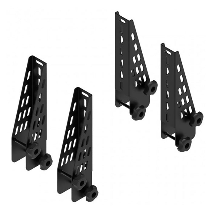 Laststop sæt til 35x35 stålbøjler 18 cm, 4 stk - Cruz