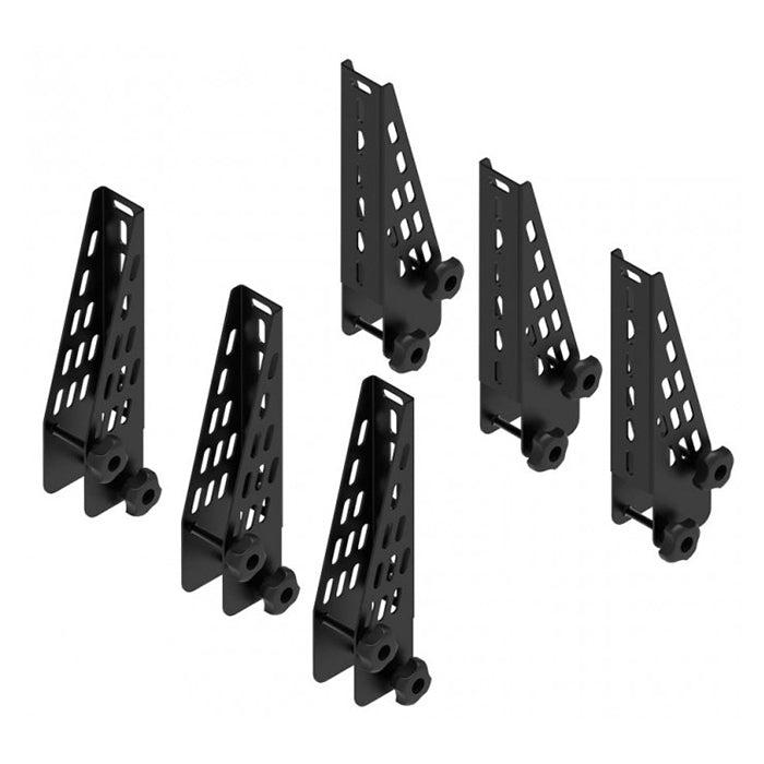 Laststop laststopper 18 cm til 35x35 stålbøjler - 6 stk. - Laststop