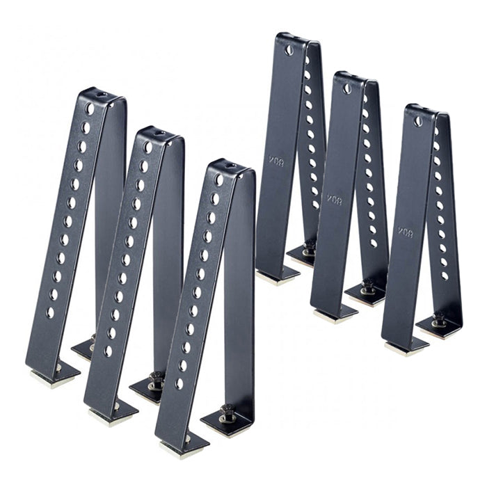 Laststop 18 cm laststopper til alubøjler 6 stk - Cruz