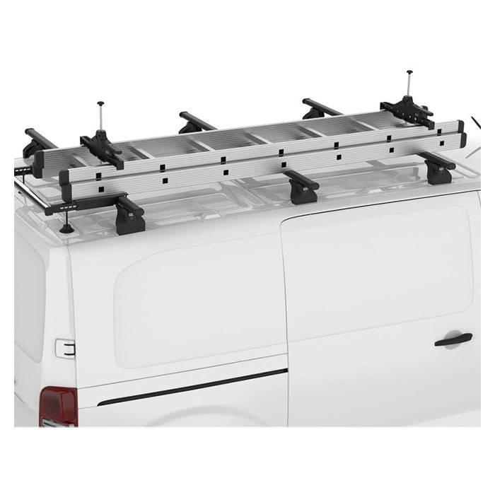 Stigelås til tagbøjler, 2 stk - tyverisikring & hurtig montering, Cruz