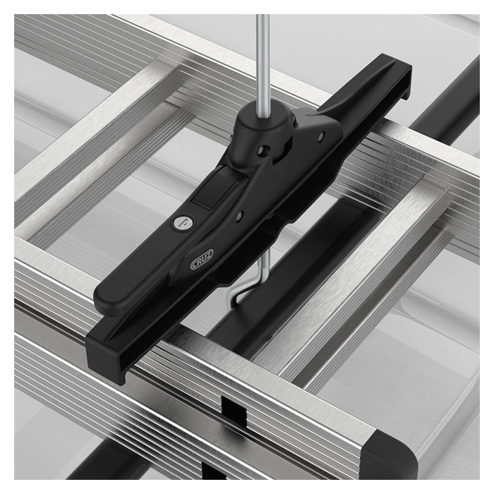 Stigelås til tagbøjler, 2 stk - tyverisikring & hurtig montering, Cruz