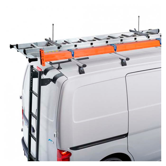 Adgangsstige til bagdør B208, skridsikker, uden bore-montering - Cruz