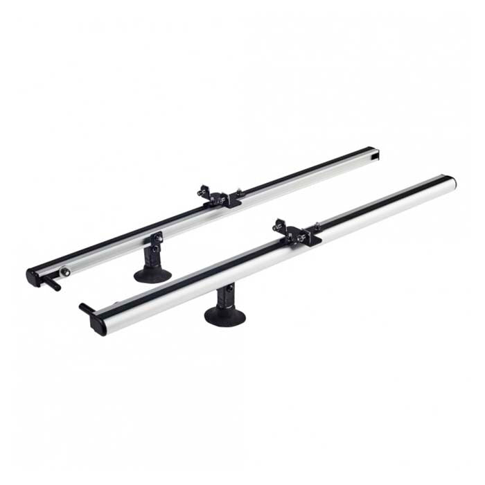 Aluminiumsrulle 80 cm med alu-beslag til tagstang - Cruz