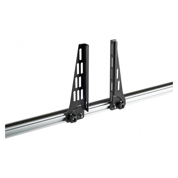 Foldbar laststopper 25 cm til alubøjler, sæt 4 stk - Cruz