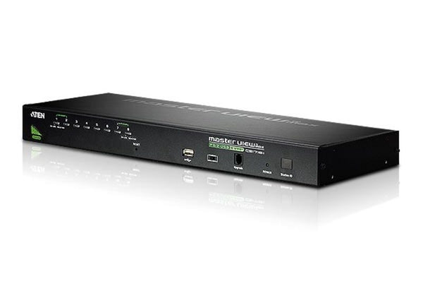 ATEN Master View max CS-1708A KVM / USB switch Desktop Monterbar på stativ
