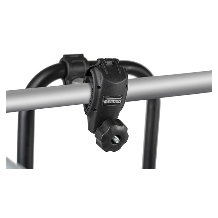 Cykelholder til 2 cykler til anhængertræk, foldbar, 45 kg kapacitet - Menabo