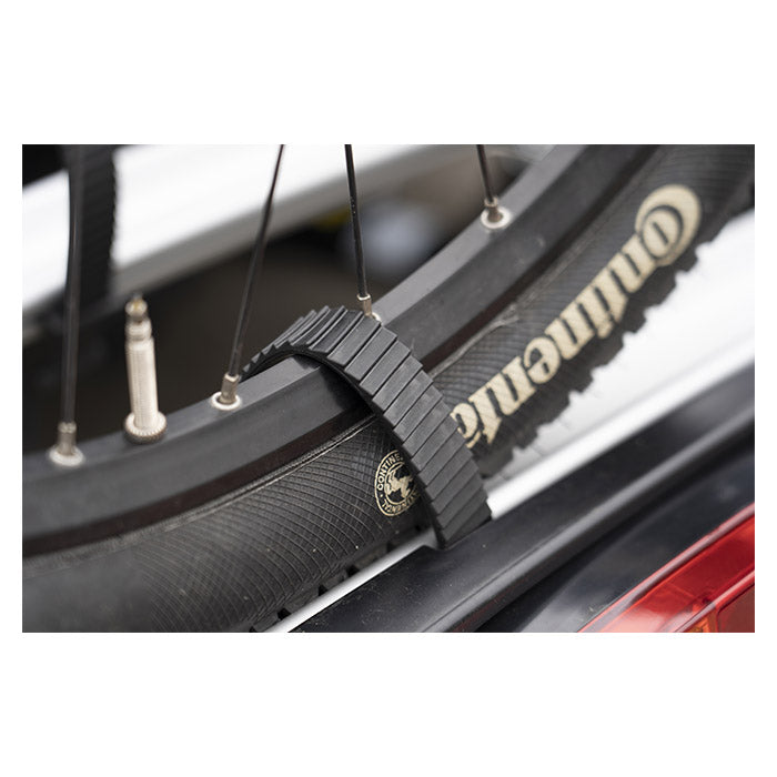 Cykelholder til 2 cykler til anhængertræk, foldbar, 45 kg kapacitet - Menabo