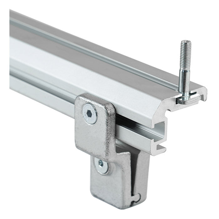 Monteringssæt til ladbil - aluminiumsskinner 117 cm - Menabo