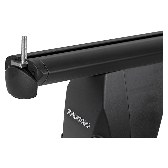 Tagbøjlesæt alu til Tesla Model 3 (2017-) 137 cm, 50 kg, tyverisikring - Menabo