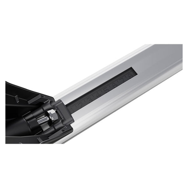 Tagbøjlesæt aluminium 130 cm, 75 kg bæreevne - Menabo