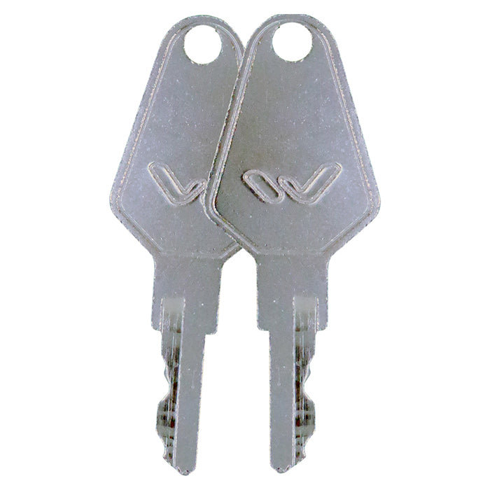 Nøglesæt 7019 til Menabo udstyr - 2 stk. Menabo