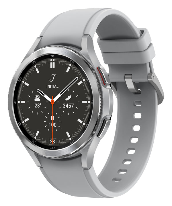 Samsung Galaxy Watch4 Classic 46 mm Sølv Smart ur