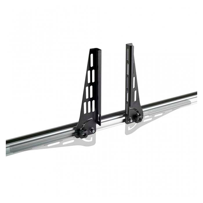 Foldbar laststopper 25 cm til alubøjler, sæt 6 stk - cruz