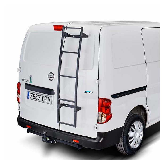 Stige til varevognsbagdør 100 kg, stål - Cruz