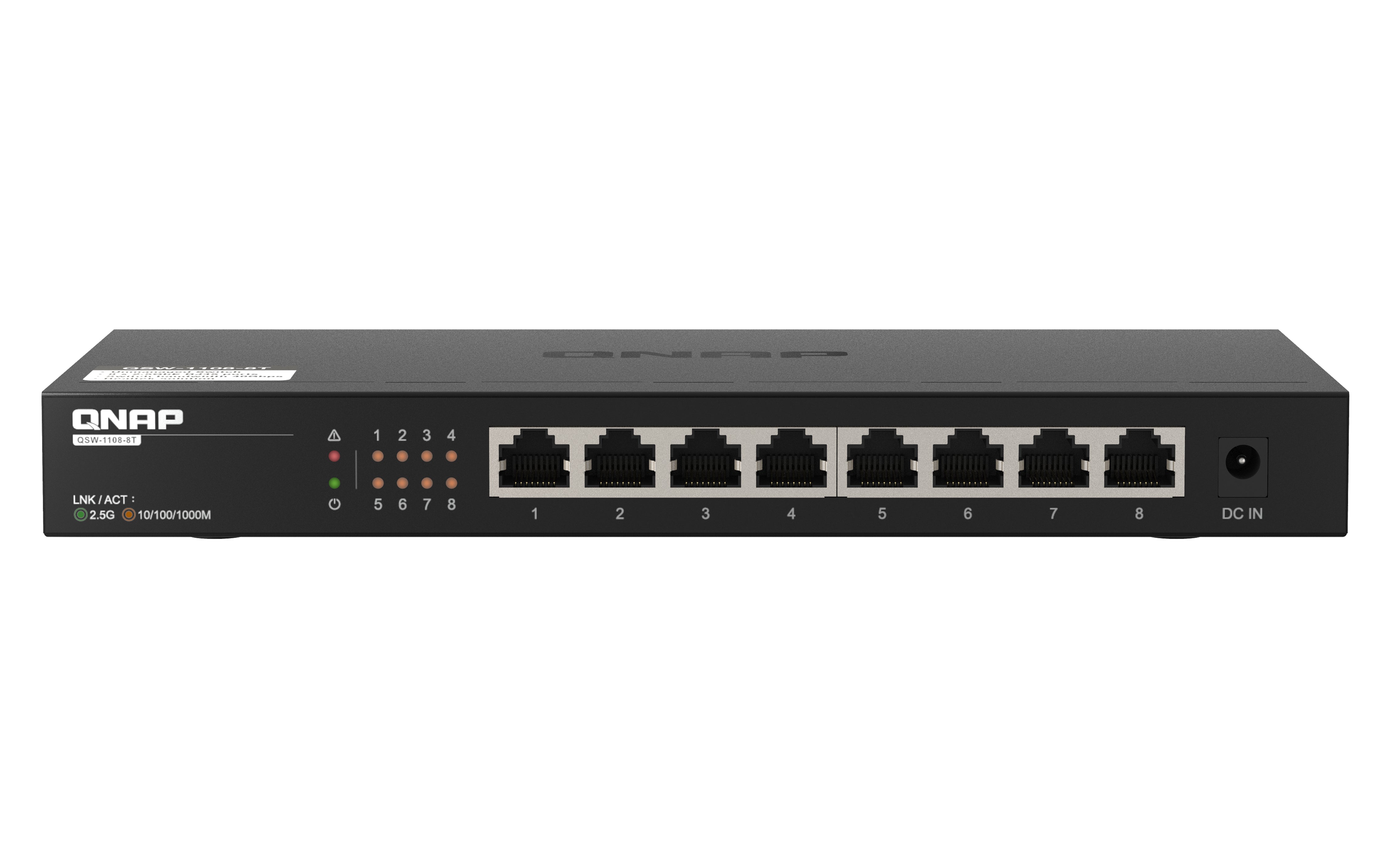 QNAP QSW-1108-8T Switch 8-porte 2.5 Gigabit