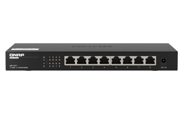 QNAP QSW-1108-8T Switch 8-porte 2.5 Gigabit