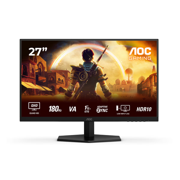 AOC G4 Q27G42XNE computerskærm 68,6 cm (27) 2560 x 1440 pixel Quad HD LED Sort, Rød