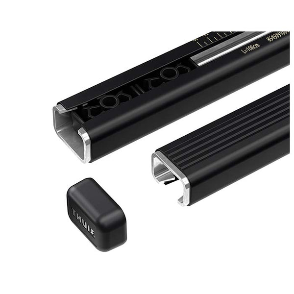 Tagbøjler firkantede 127 cm stål, 2 stk - Thule