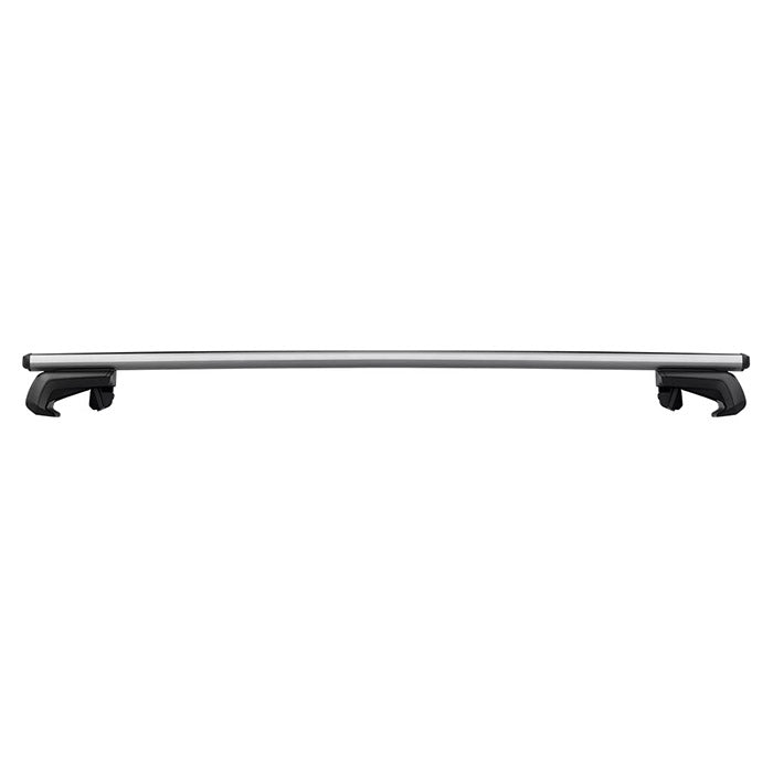 Tagbøjler til hævede rælinger 118 cm aluminiumsbar, 100 kg bæreevne - Thule