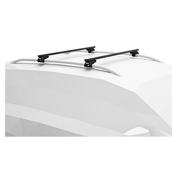 Tagbøjler til hævede rælinger 135 cm - Thule SmartRack XT SquareBar - Thule