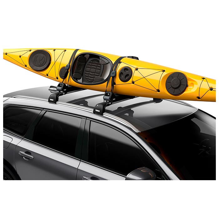 Kajakholder aerodynamisk til tagbøjler - Thule