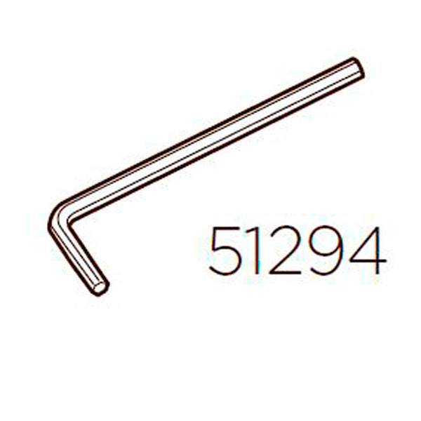 3 mm umbraco nøgle til Thule montering og justering - Thule