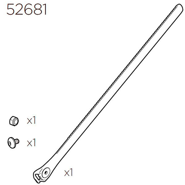 Hjulstrop til Thule Velospace 917/918 - reservedele og tilbehør, Thule