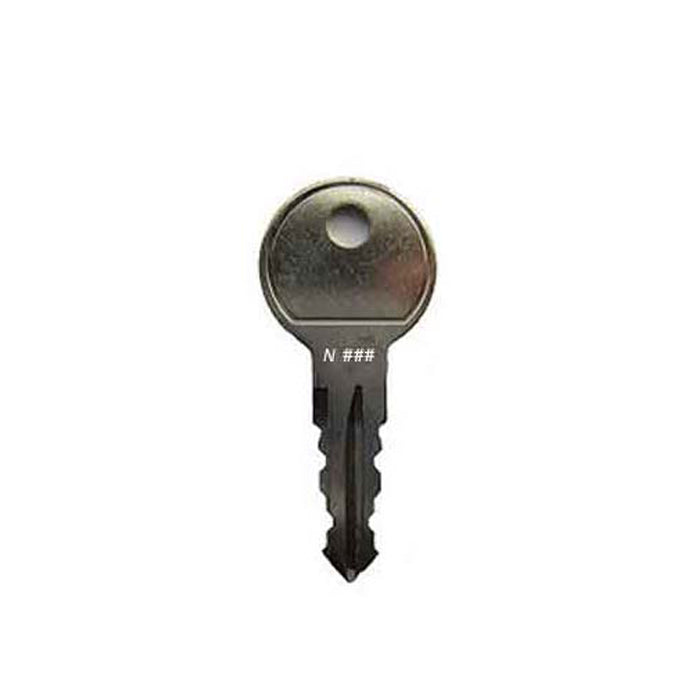 Nøgle til Thule lås N001 - reservedel og kode N001 - Thule