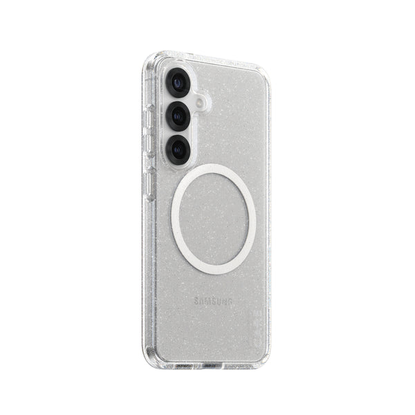 PanzerGlass CARE by ® Flagship Case Urban Combat Star Lit m. Hvid Qi Compatible Samsung Galaxy S25