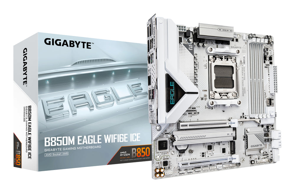 Gigabyte B850M EAGLE WIFI6E ICE Micro ATX Socket AM5 AMD B850