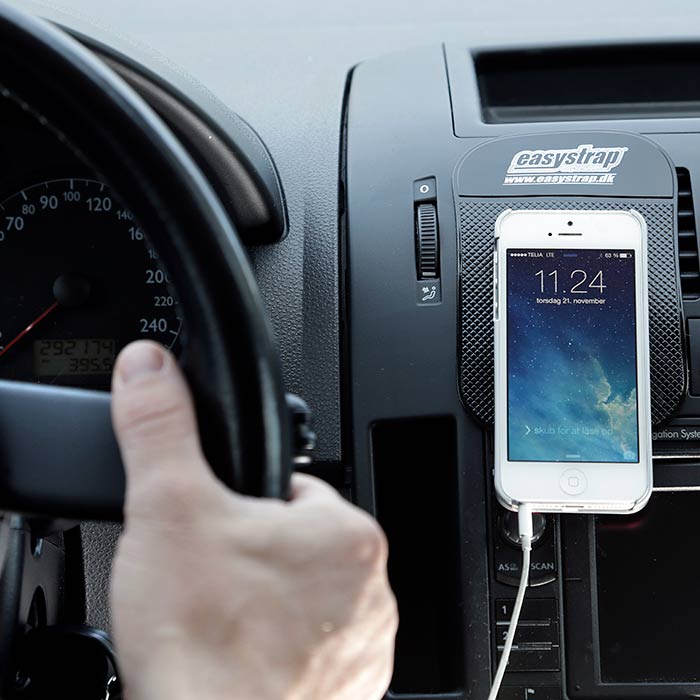 Antiskridmåtte 90x145 mm til telefon og småting - Netlager