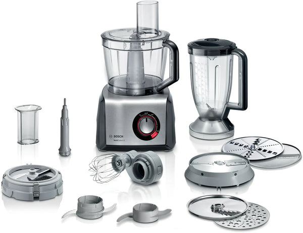 Bosch MultiTalent 8 MC812M865 Køkkenmaskine 3.9liter Børstet rustfrit stål/sort