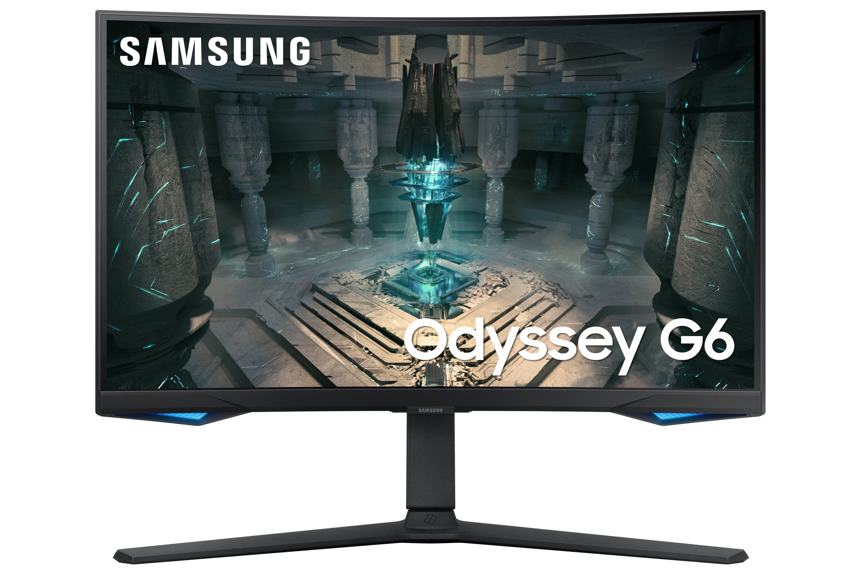Samsung 27 Odyssey Smart G6 2560 x 1440 VA 240Hz Curved Pivot S27BG650EU