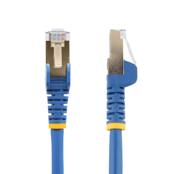 StarTech.com 0.50 m CAT6a  Cable - 10  Category 6a Shielded Snagless RJ45 100W  Patch Cord - 10GbE Blue UL/TIA Certified CAT 6a Afskærmet parsnoet (STP) 50cm Patchkabel Blå