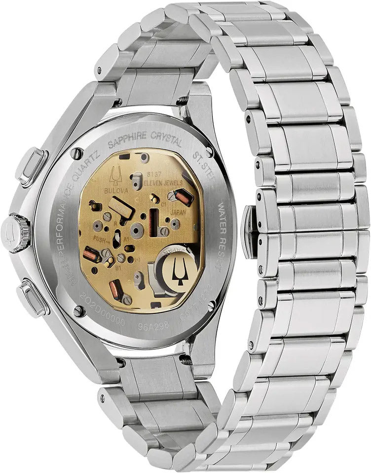 Bulova Curv gråt herreur 96a298