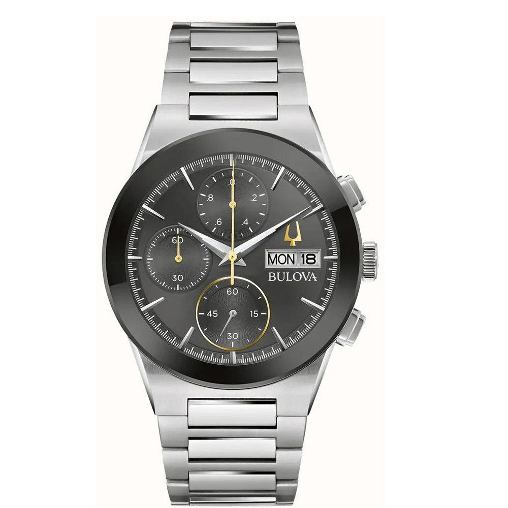 Bulova Millennia sølv herreur 96c149