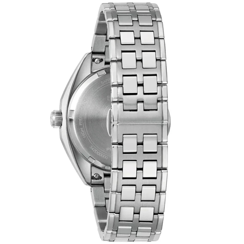 Bulova Jet Star Automatic sølv herreur 96k112